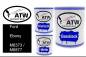 Preview: Ford, Ebony, M6373 / M6877: 1L Lackdose + 1L Klarlack + 500ml Härter - Set, von ATW Autoteile West.